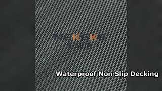 Boat RV Decking Waterproof Non Slip PVC Woven
